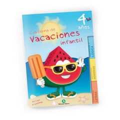 Cuaderno de vacaciones infantil 4 años