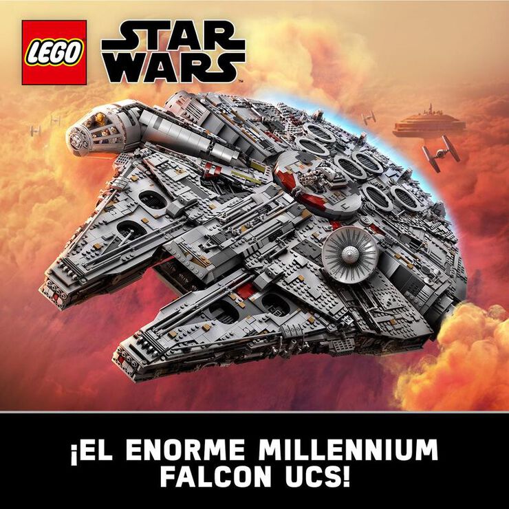 La historia de los sets LEGO® Star Wars™ del Halcón Milenario, LEGO Adults  Welcome