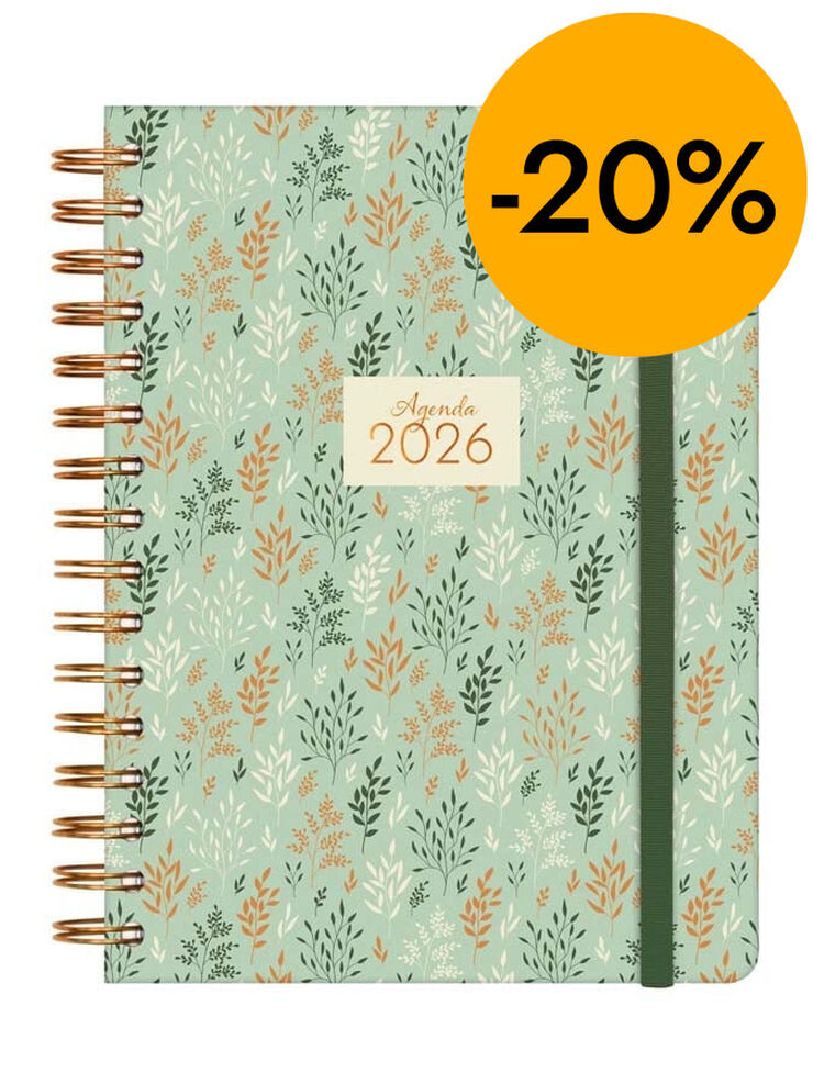 Agenda Finocam You E10 dia/p&agrave;g cat 2026 Blat