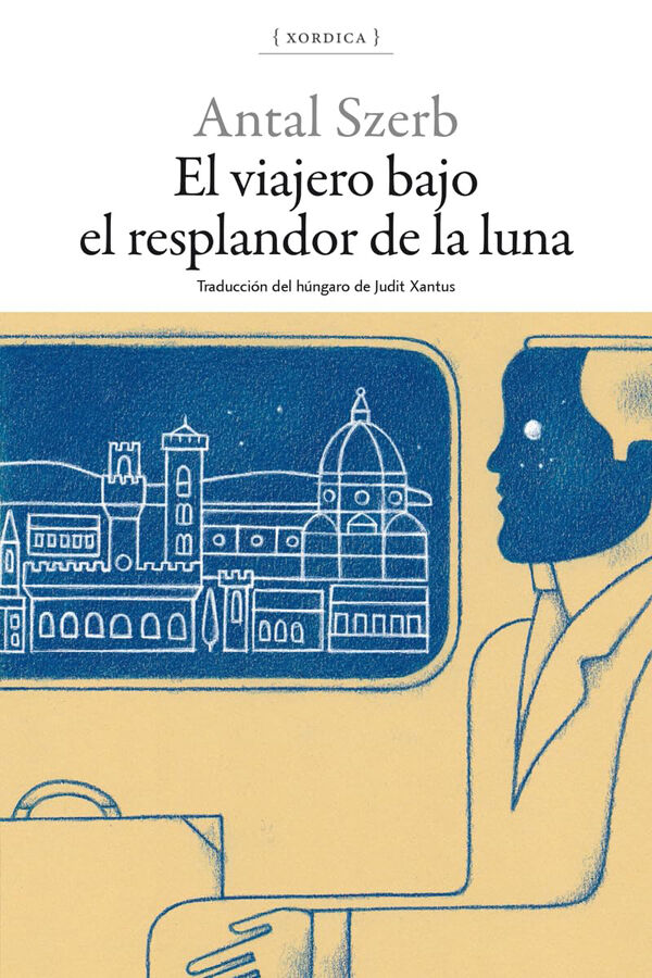 El viajero bajo el resplandor de la luna