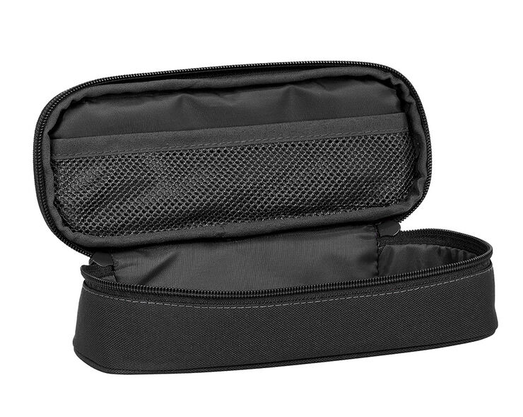 Estuche Basic Oval Safta Negro