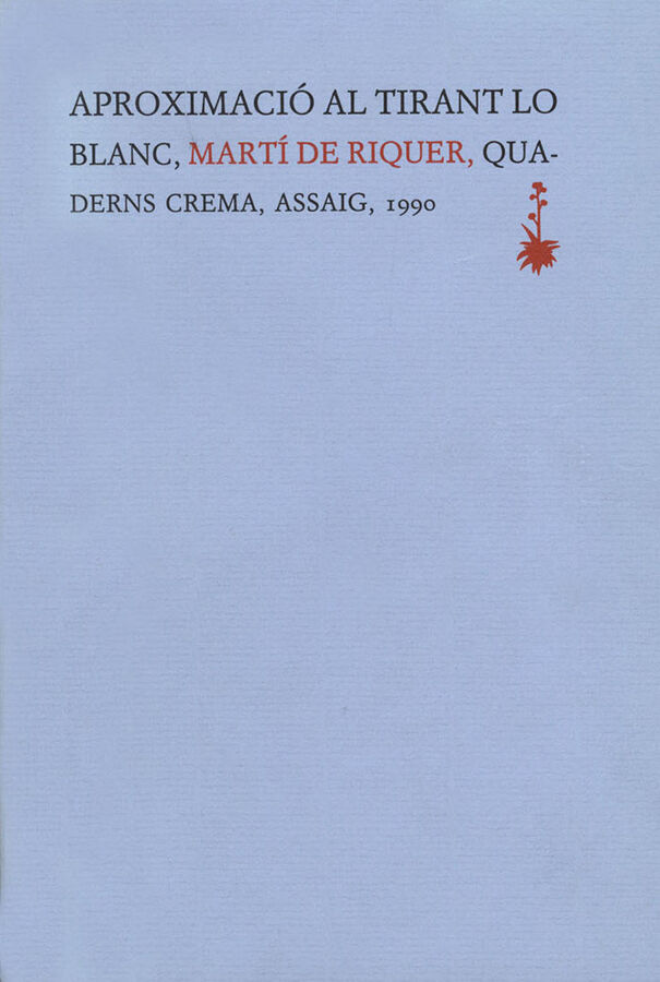 Aproximaci&oacute; al Tirant lo Blanc
