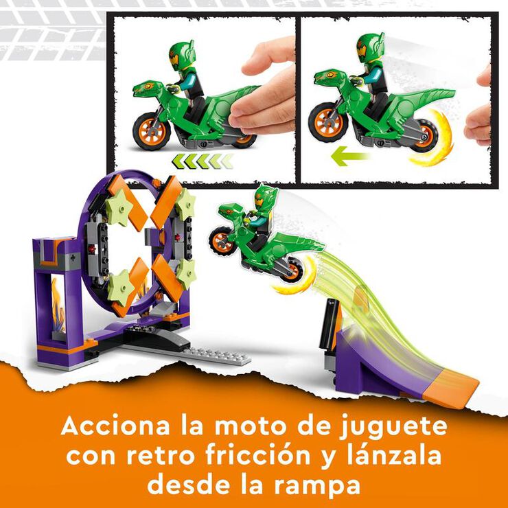 LEGO® City Stuntz Desafío Acrobático: Rampa y Aro 60359