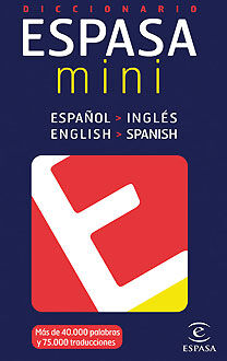 Diccionario mini espa&ntilde;ol-ingl&eacute;s/english-