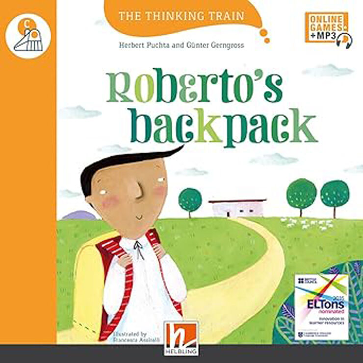 Roberto's backpack