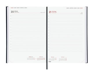 Agenda Finocam Milano D&iacute;a P&aacute;gina 2027 Castellano Negro