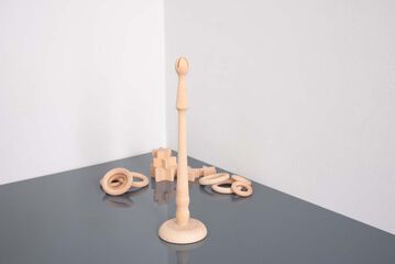 Base para Anillos de Madera
