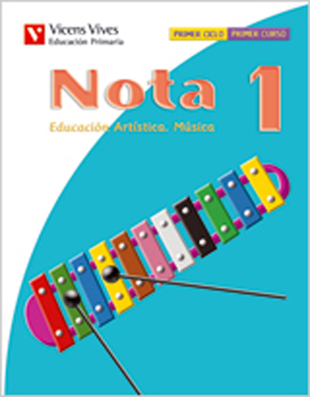 M&uacute;sica/Nota PRIM&Agrave;RIA 1 Vicens Vives 9788431675936