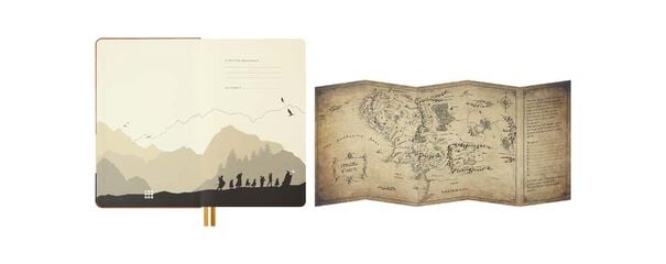 Libreta Moleskine tapa dura rayada L Frodo