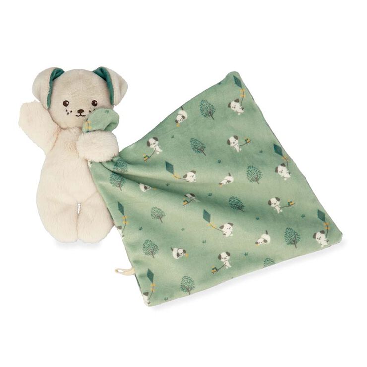 Mantita Perro verde