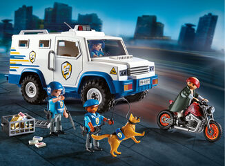 Playmobil City Action Coche de policía blindado 9371