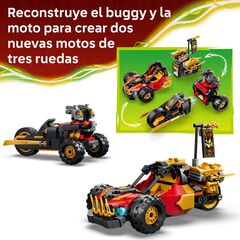 LEGO&reg; Ninjago Veh&iacute;culos Combinables de Kai y Cole 71864