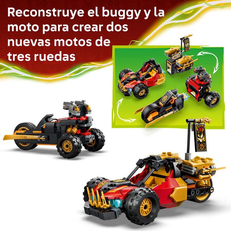 LEGO&reg; Ninjago Veh&iacute;culos Combinables de Kai y Cole 71864