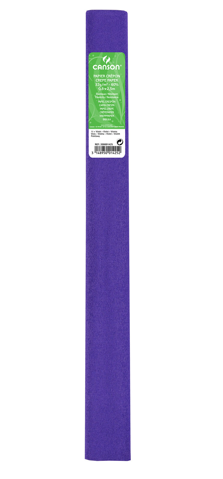 Rotlle Paper Crespó (Pinotxo) Canson 50x250cm violeta