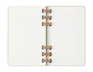 Agenda espiral Moleskine Life Planner 12m sem/vista 2025 L kiwi