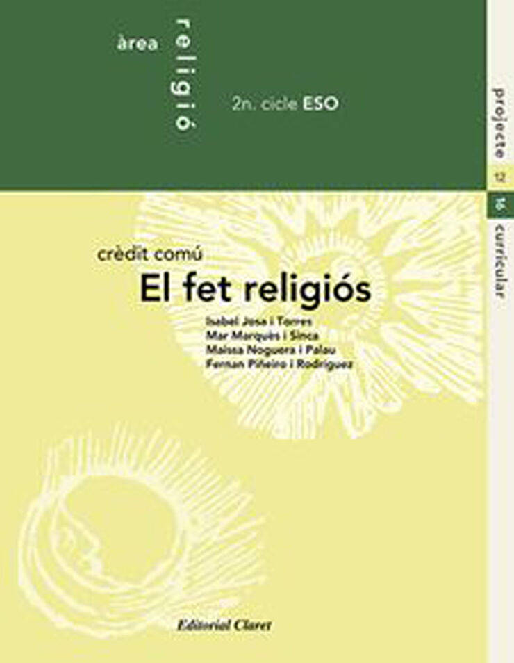 Religi&oacute; el Fet Religios 2n ESO