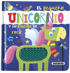 El pequeño unicornio y su banda de rock El pequeño unicornio y su banda de rock