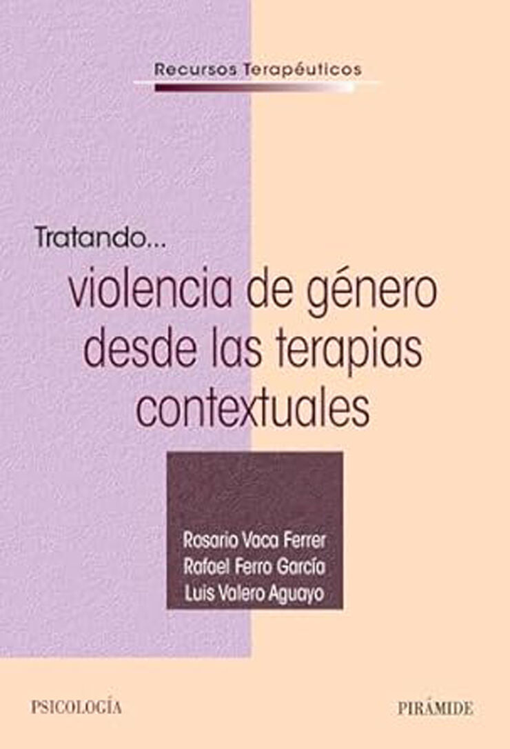 Tratando... violencia de género desde las terapias contextuales