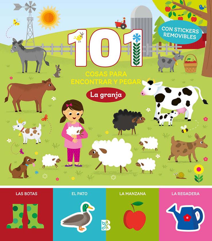 101 cosas para encontrar y pegar - La granja