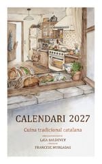 Calendario Pared Efados Cocina Tradicional Catalu&ntilde;a Catal&aacute;n 2027