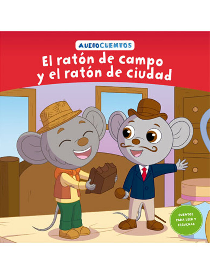 Colecci&oacute;n audiocuentos n&uacute;m. 51: El rat&oacute;n de campo y el rat&oacute;n de ciudad
