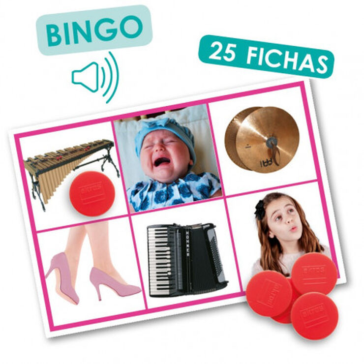 Bingo Akros Acciones e instrumentos musicales