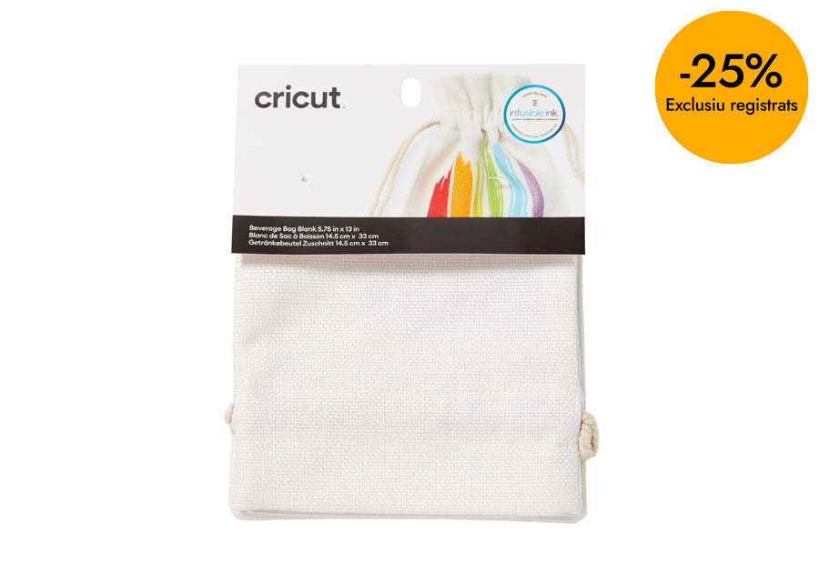 Bolsa Vino Infusible Ink 15x33cm