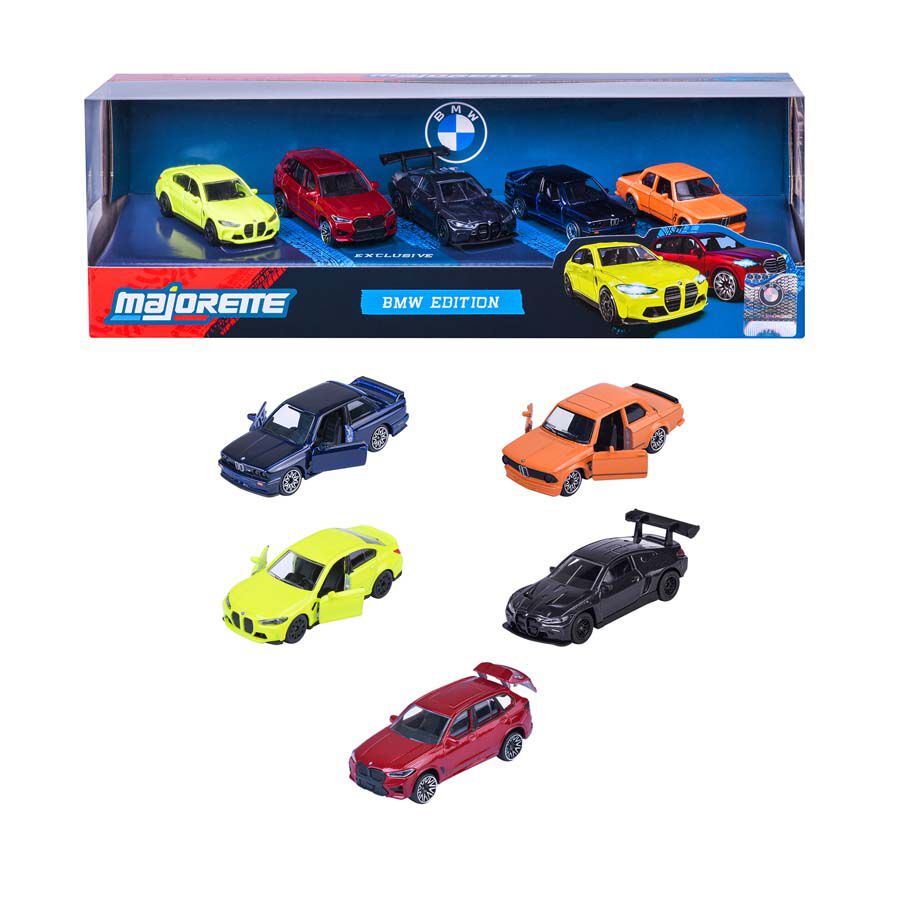 Set de 5 cotxes BMW, VW GOLF GTI i MINI 5