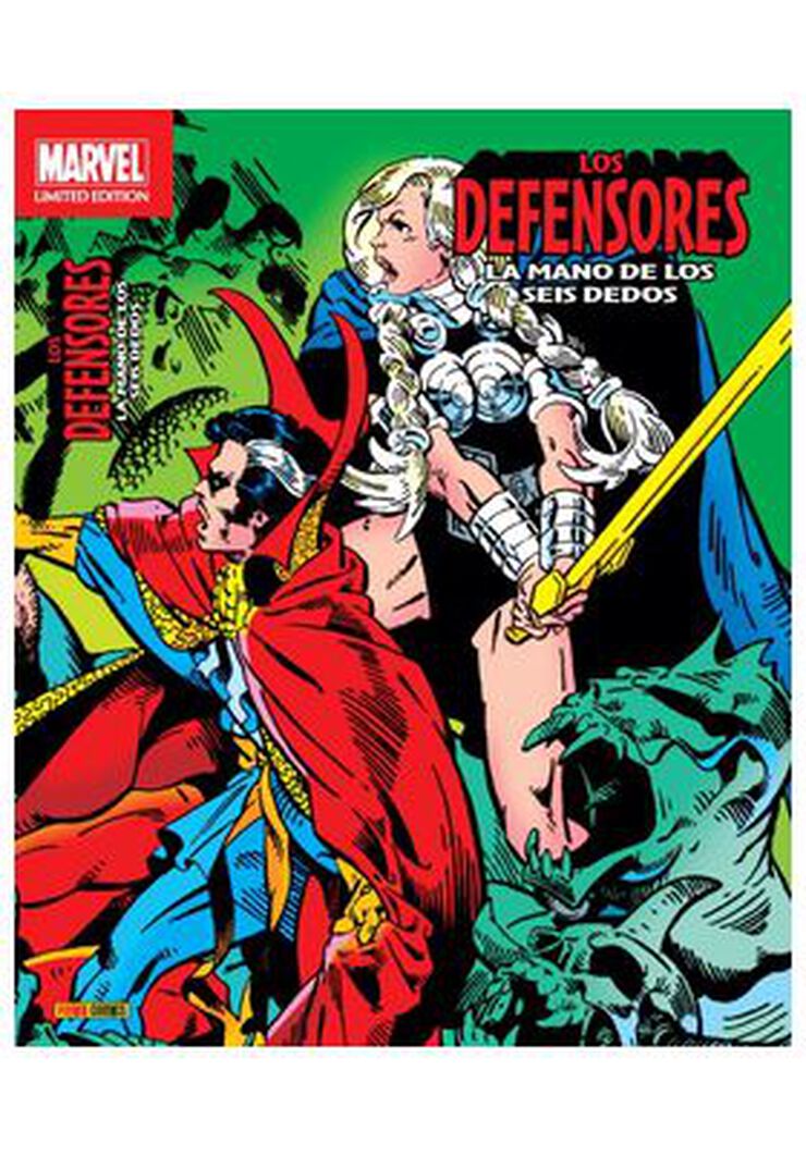 Los defensores 06. La mano de los seis dedos - Marvel limited edition