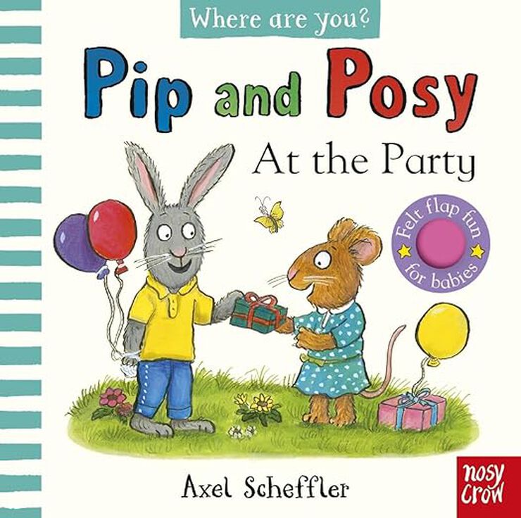 Pip and Posy at the party