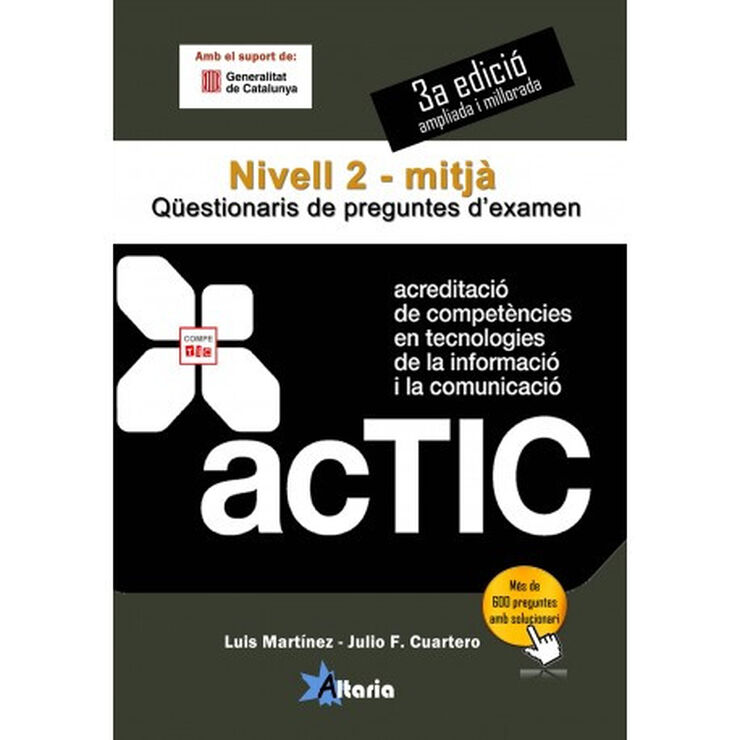 Actic 2 mitjà. Qüestionaris 3 Ed.