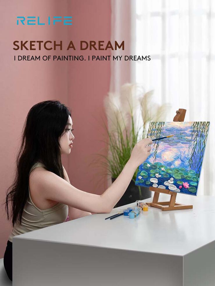 Pintura 3D Madnesstoys Nenúfares