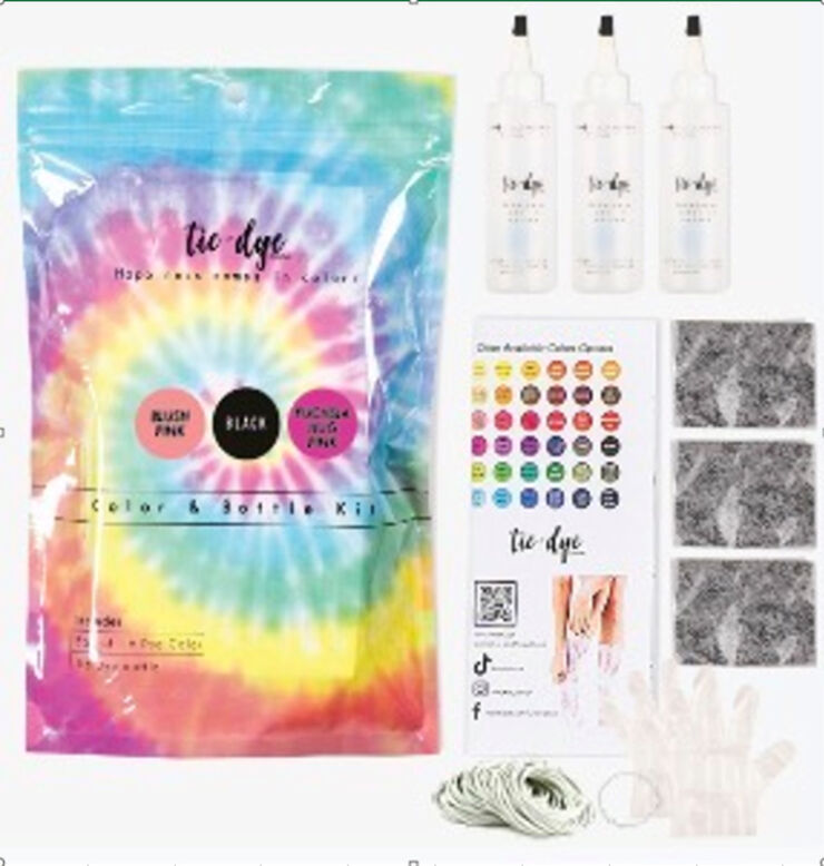 Kit TIE DYE 3 colors