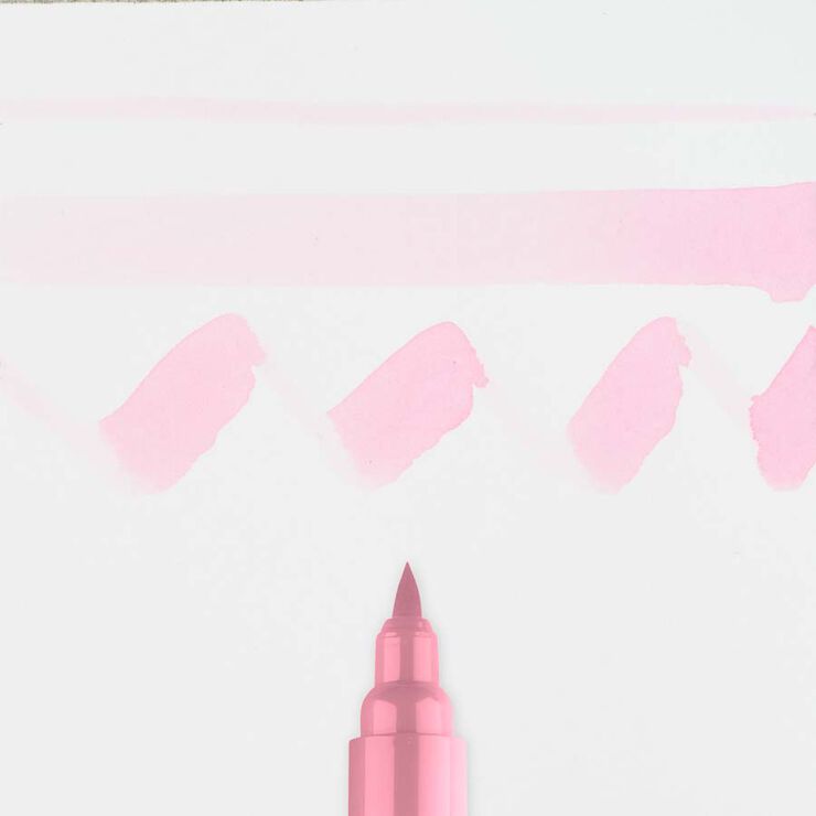 Rotulador Ecoline Brush Pen rosa pastel 390
