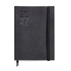 Agenda Miquelrius Journal Setmana Vista Catal&agrave; 2027 Luxor Negre