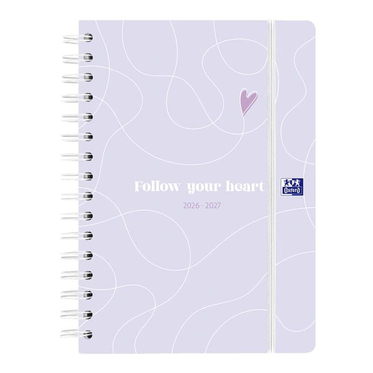 Agenda Escolar Oxford Cute A6 Semana/vista Castellano 2026-2027