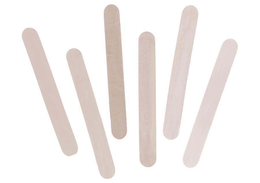 Pals de gelat gegants de fusta Innspiro natural 80u