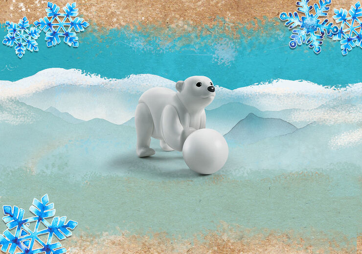 Playmobil Wiltopia Oso Polar Joven 71073