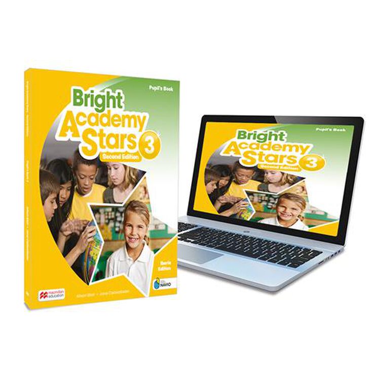 Bright Academy Stars 3 Pupil'S Book:Libro De Texto De Inglés Impreso Con Acceso A La Versión Digital