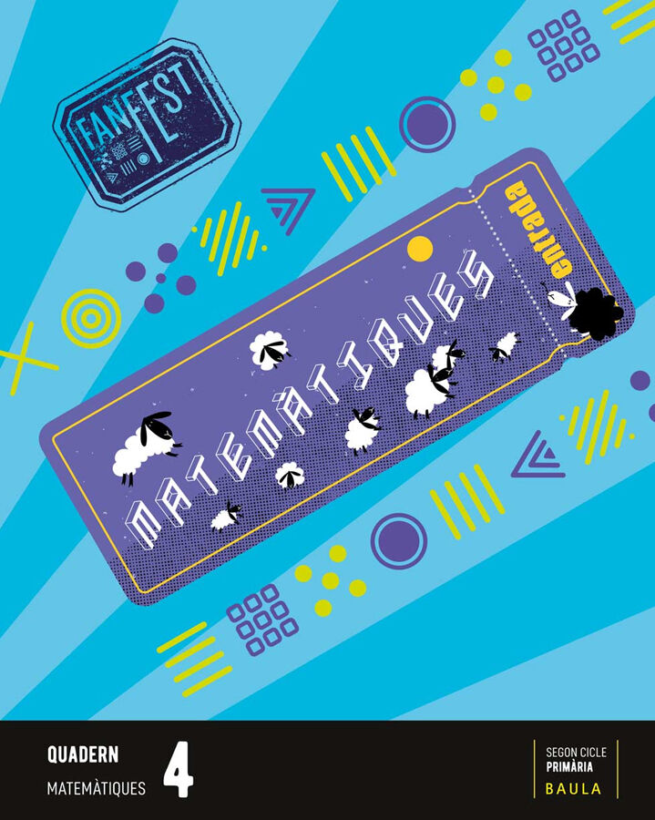 Matem&agrave;tiques 4t Prim&agrave;ria. QUADERN