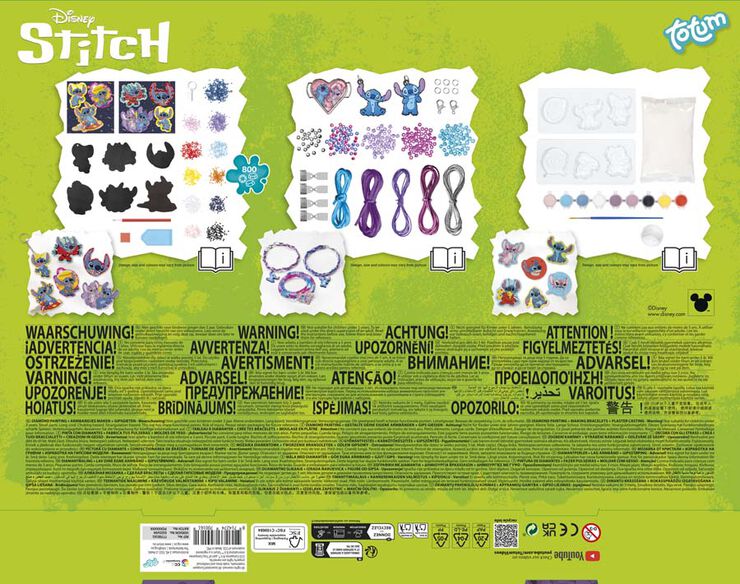 Set Creativo 3 en 1 Stitch