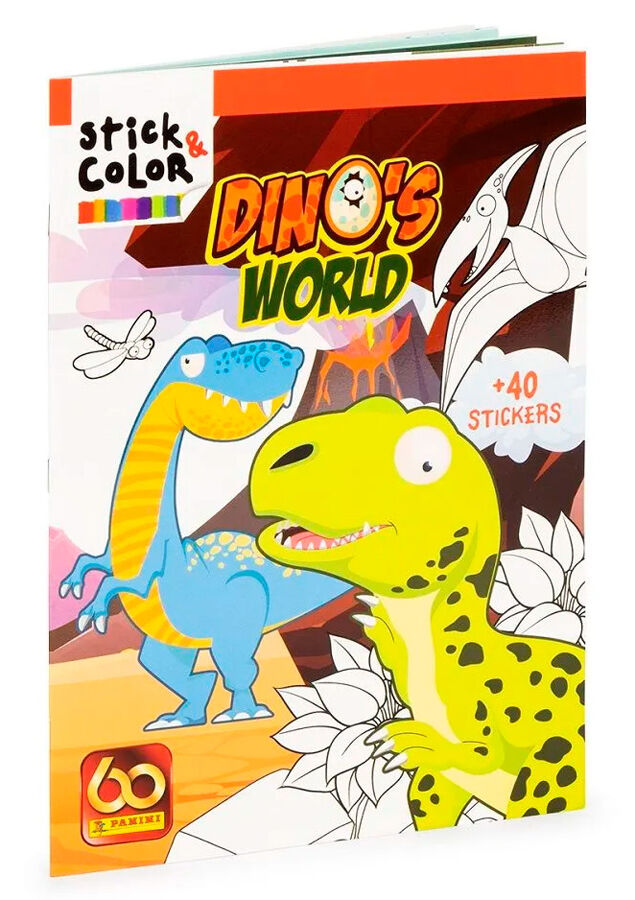 Dino's World. Stick&Color
