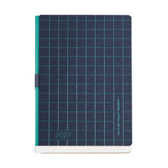 Agenda Miquelrius Plus Setmana Vista Multiling&uuml;e 2027 Kraft Blau Mar&iacute;