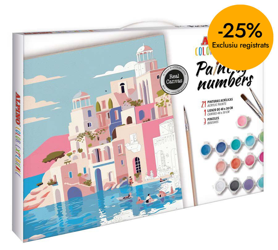 Set Pinta por N&uacute;meros Alpino Color Experience Grecia