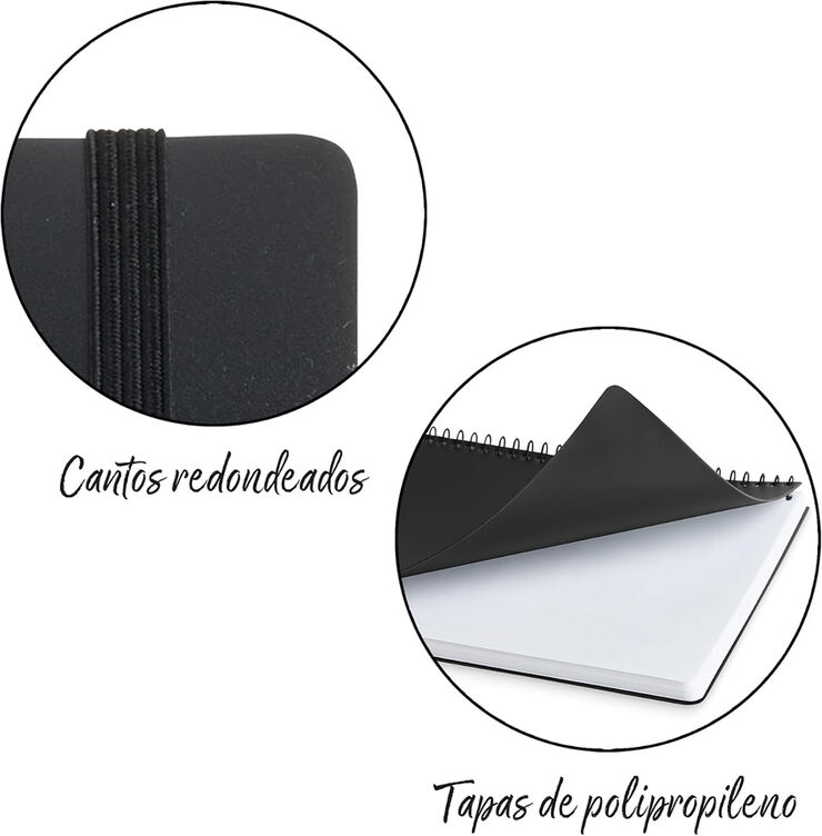 Agenda Escolar Activa S/V Cat. 2026-2027 Negre