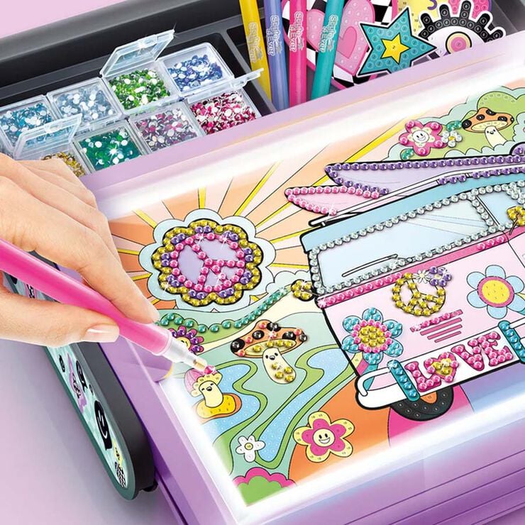 Maletín Led De Diamond Art