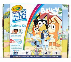Mess Free Pinta Sense Taques Bluey
