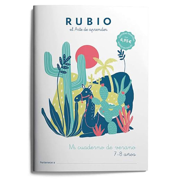 Mi cuaderno de verano 7-8 años Rubio