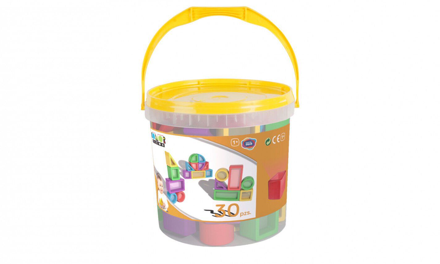 Juego de construcci&oacute;n Game Movil Color visi&oacute;n 30 piezas