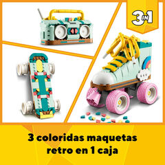 LEGO® Creator Patí Retro Convertible en Mini Monopatí 31148